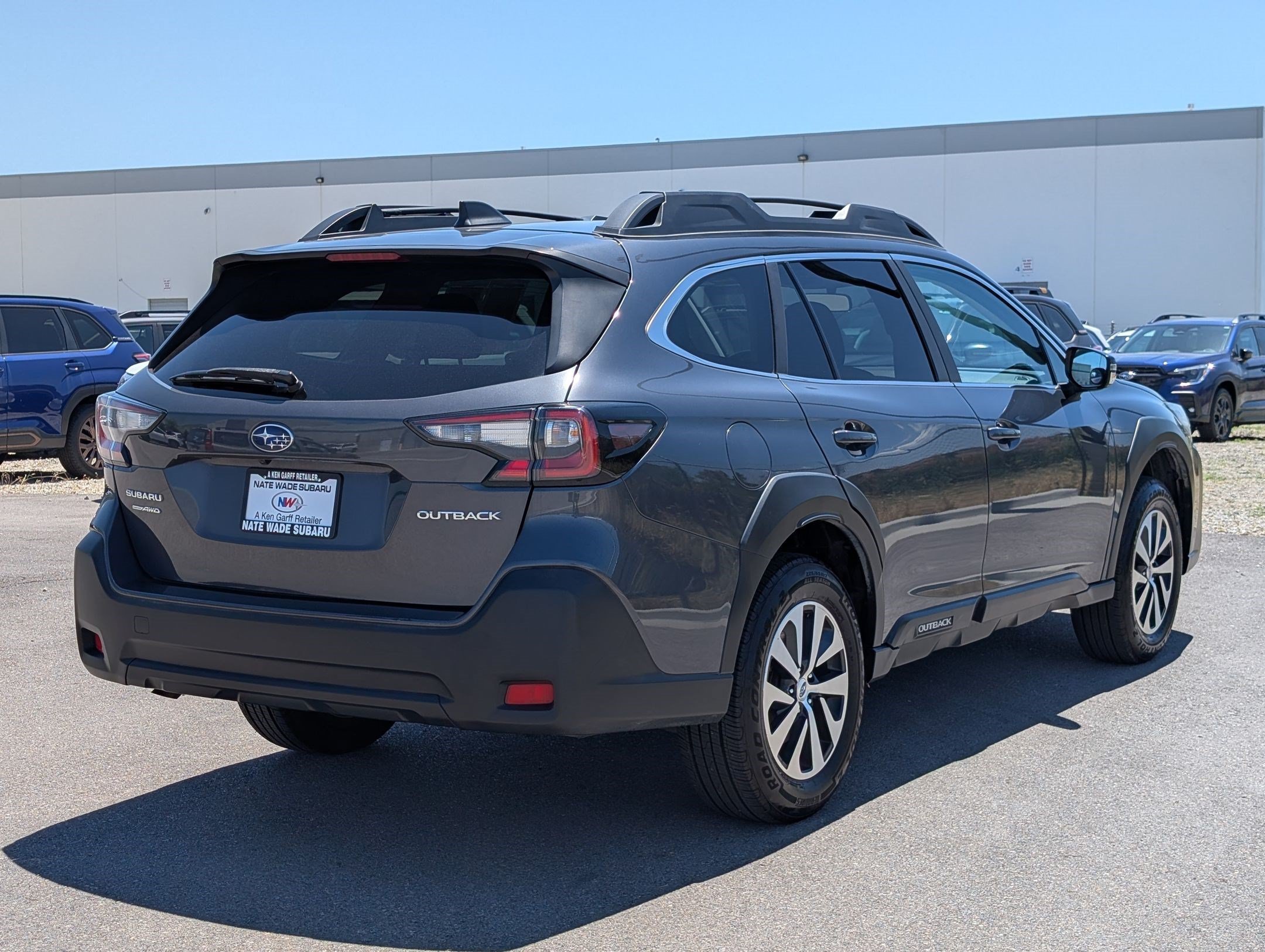 Used 2023 Magnetite Gray Metallic Subaru Premium image 3