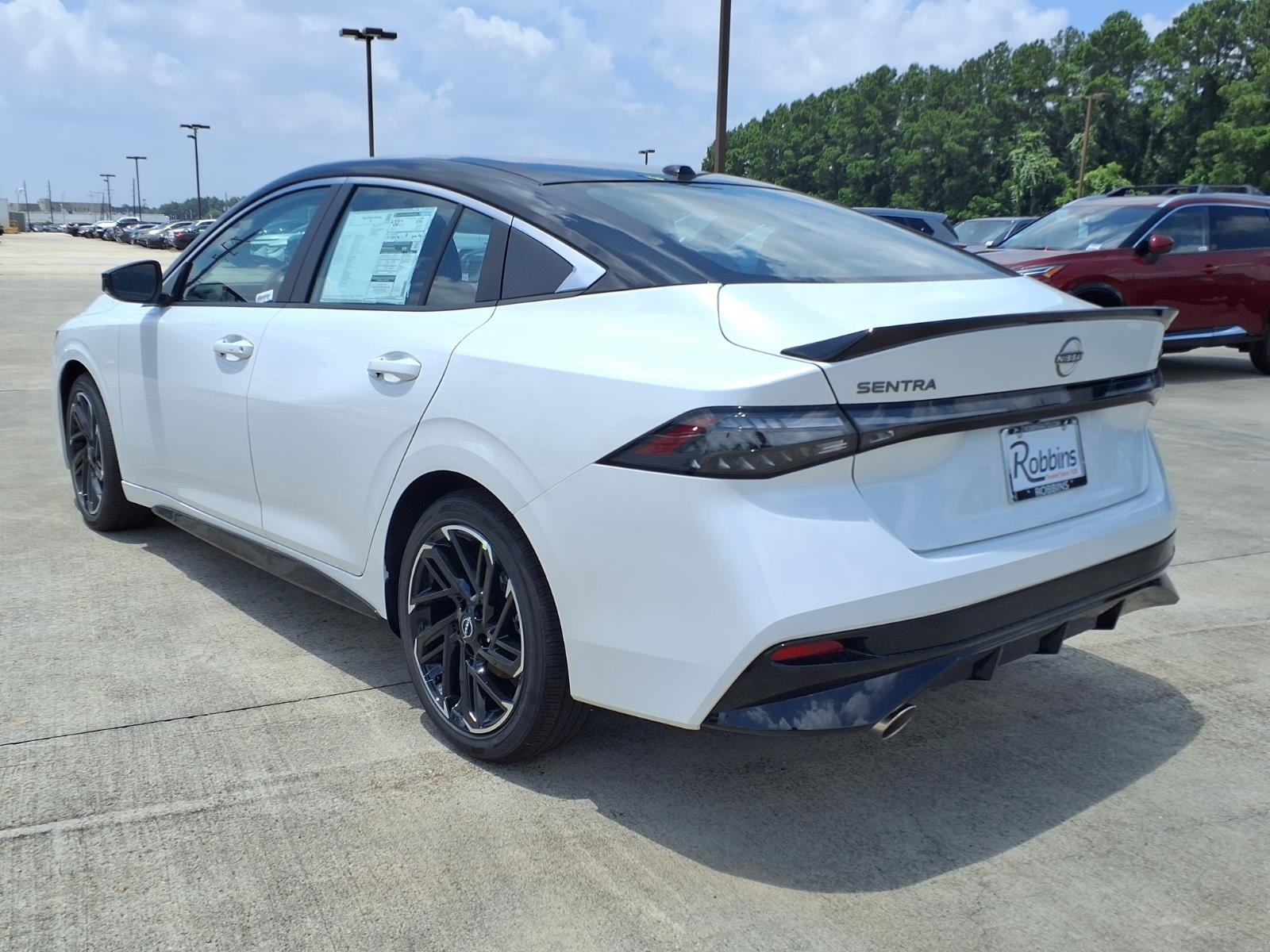 2026 Nissan Sentra SR White at Robbins Nissan