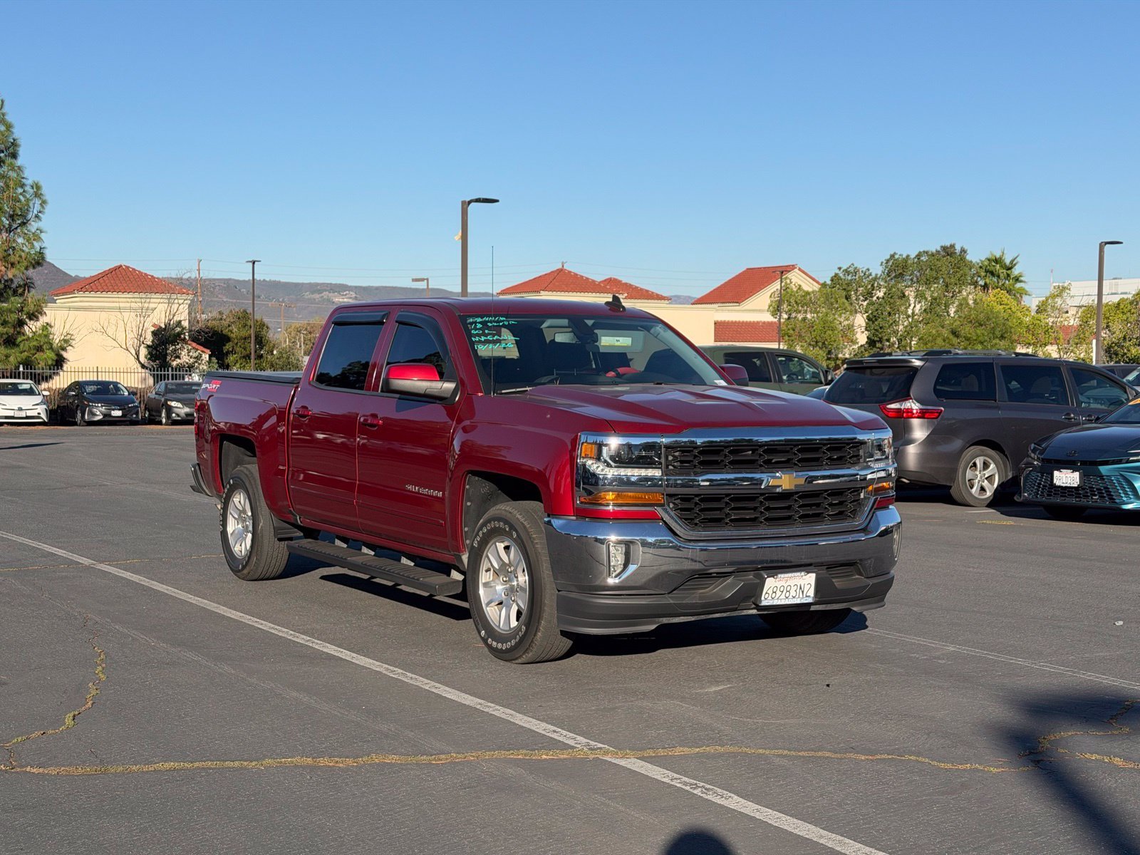 Used 2018 Red Tintcoat Chevrolet LT image 2