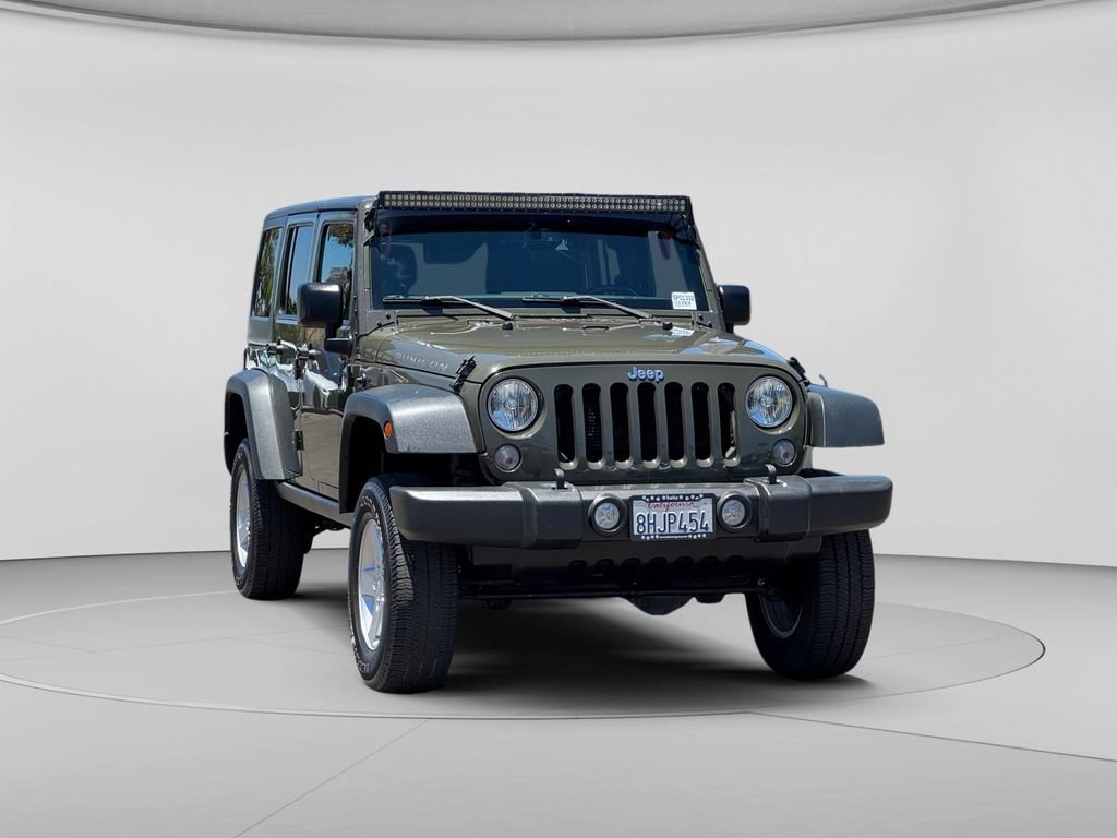 Used 2016 Tank Clearcoat Jeep Unlimited Rubicon image 4