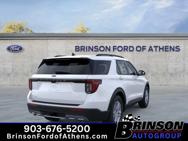 New 2026 Star White Metallic Tri-Coat Ford Active image 8
