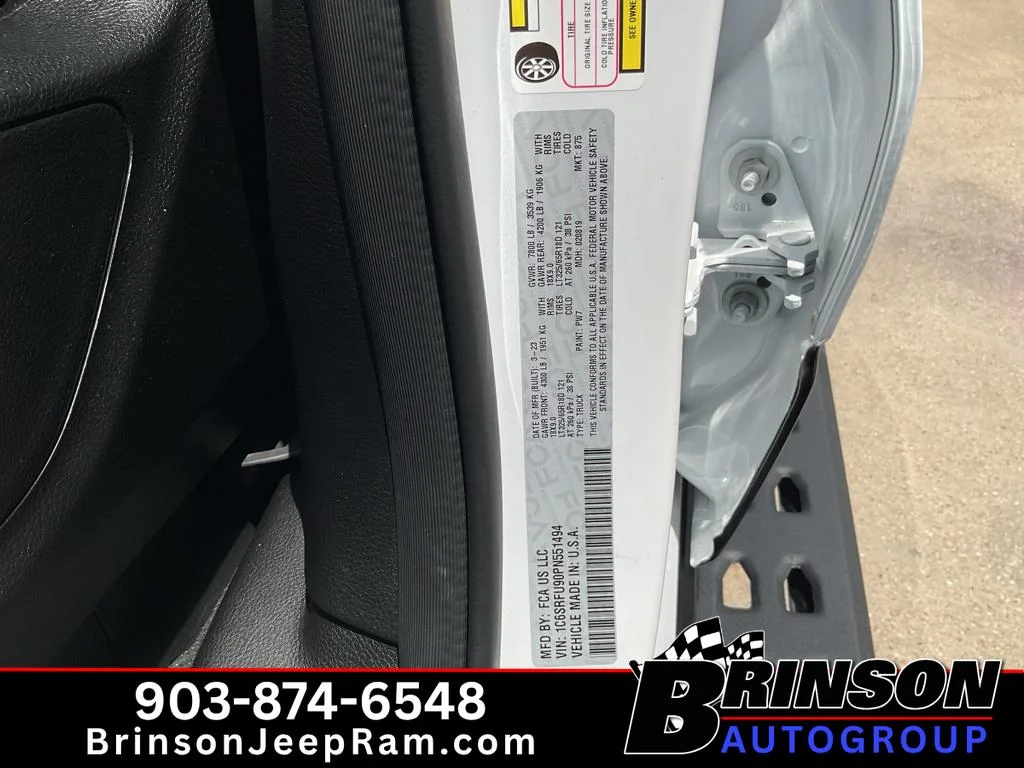 Used 2023 Bright White Clearcoat Ram TRX image 34