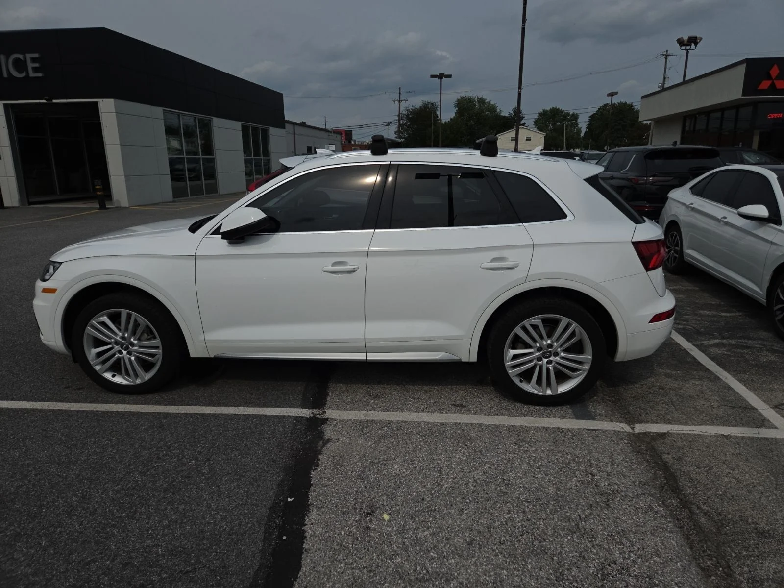 Used 2020 White Audi 45 Premium Plus image 6