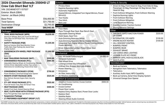2026 Chevrolet Silverado 2500 HD LT - Photo 10