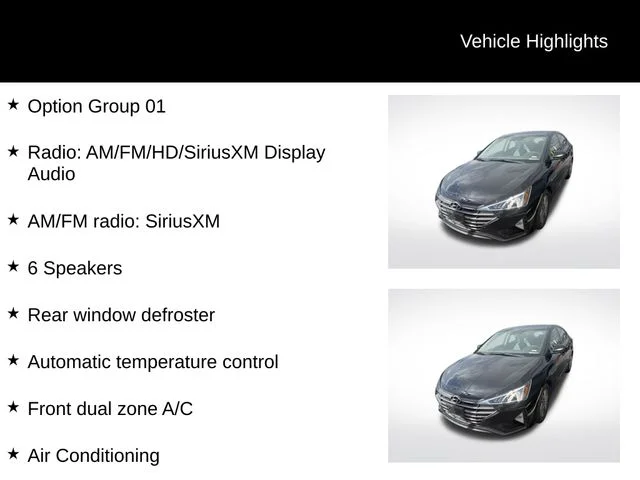 Used 2020 Black Hyundai SEL image 8