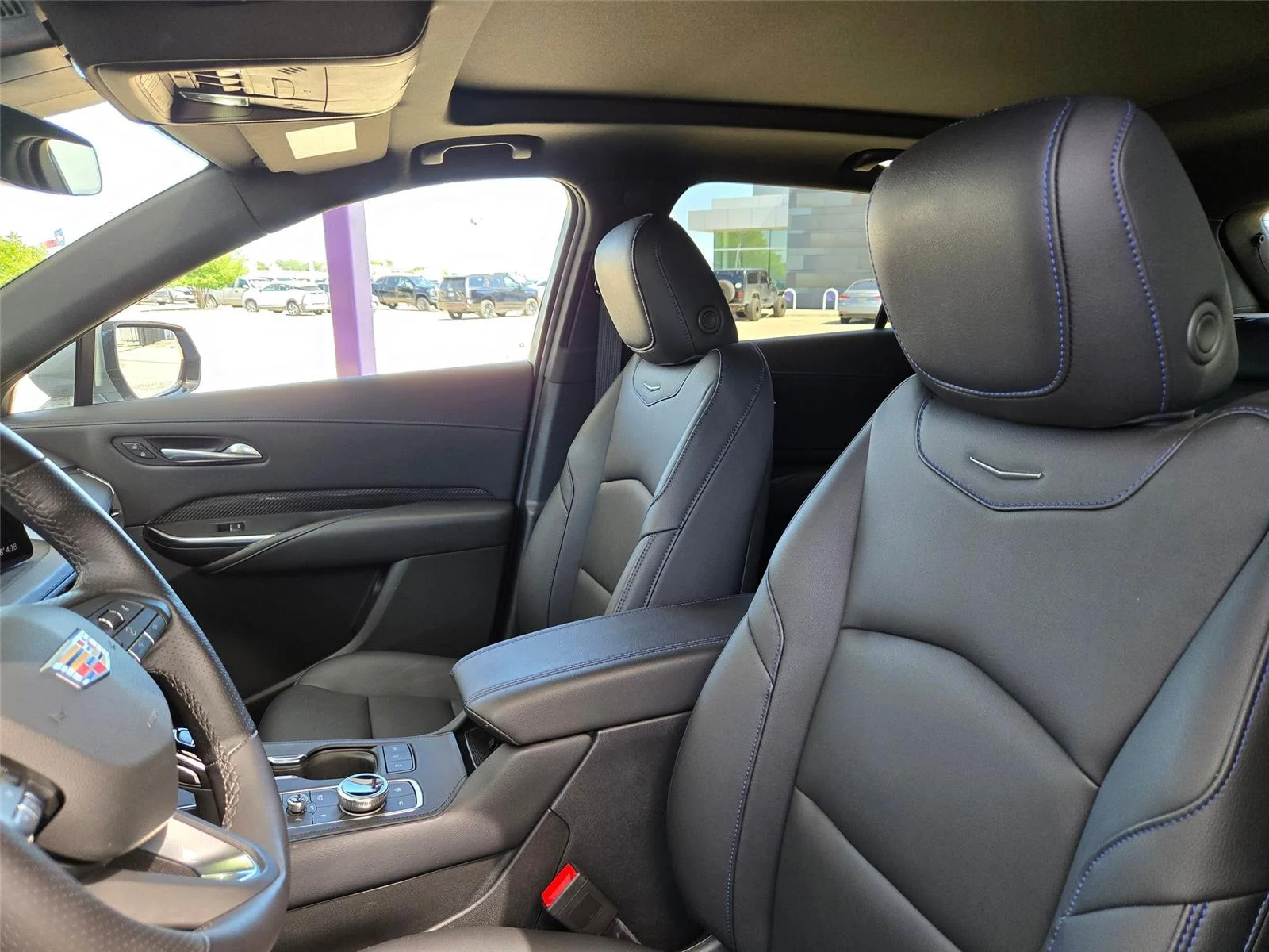 Used 2025 Argent Silver Metallic Cadillac FWD Sport image 27