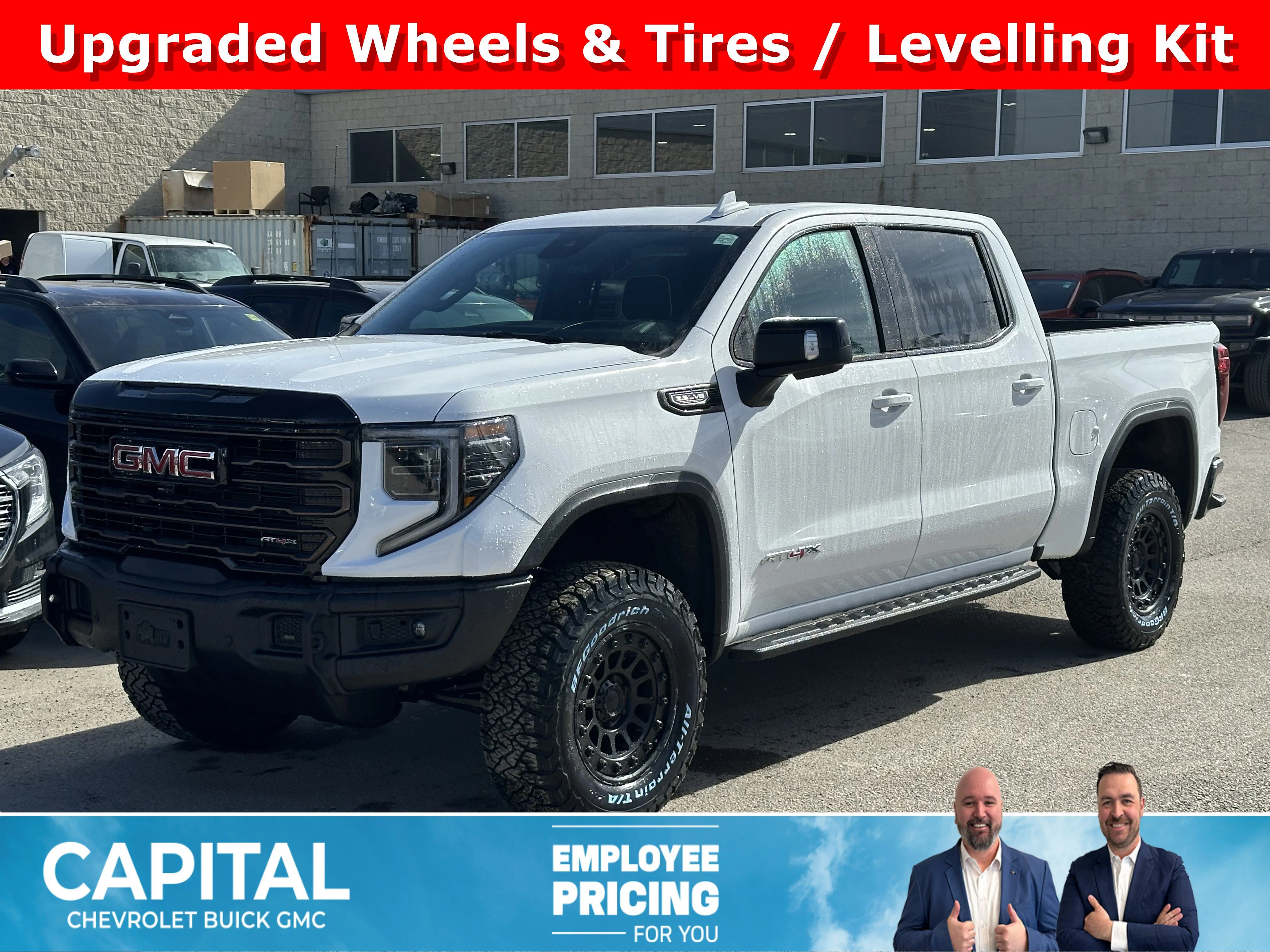 New 2026 Summit White GMC AT4X image 1