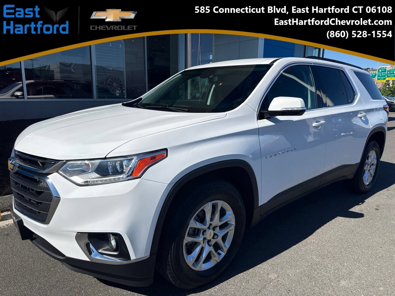 Used 2020 SUMMIT WHITE Chevrolet LT Cloth image 1