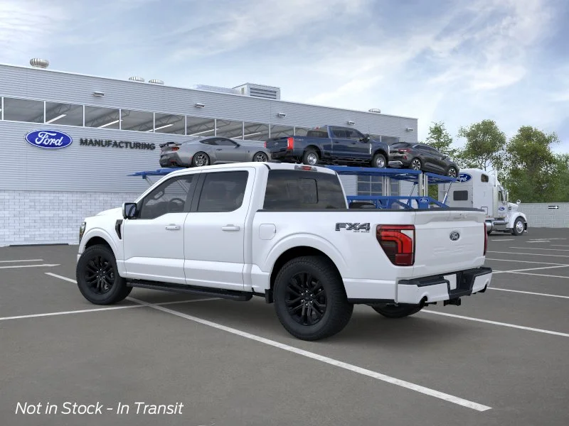 New 2026 Star White Metallic Tri-Coat Ford Lariat® image 4