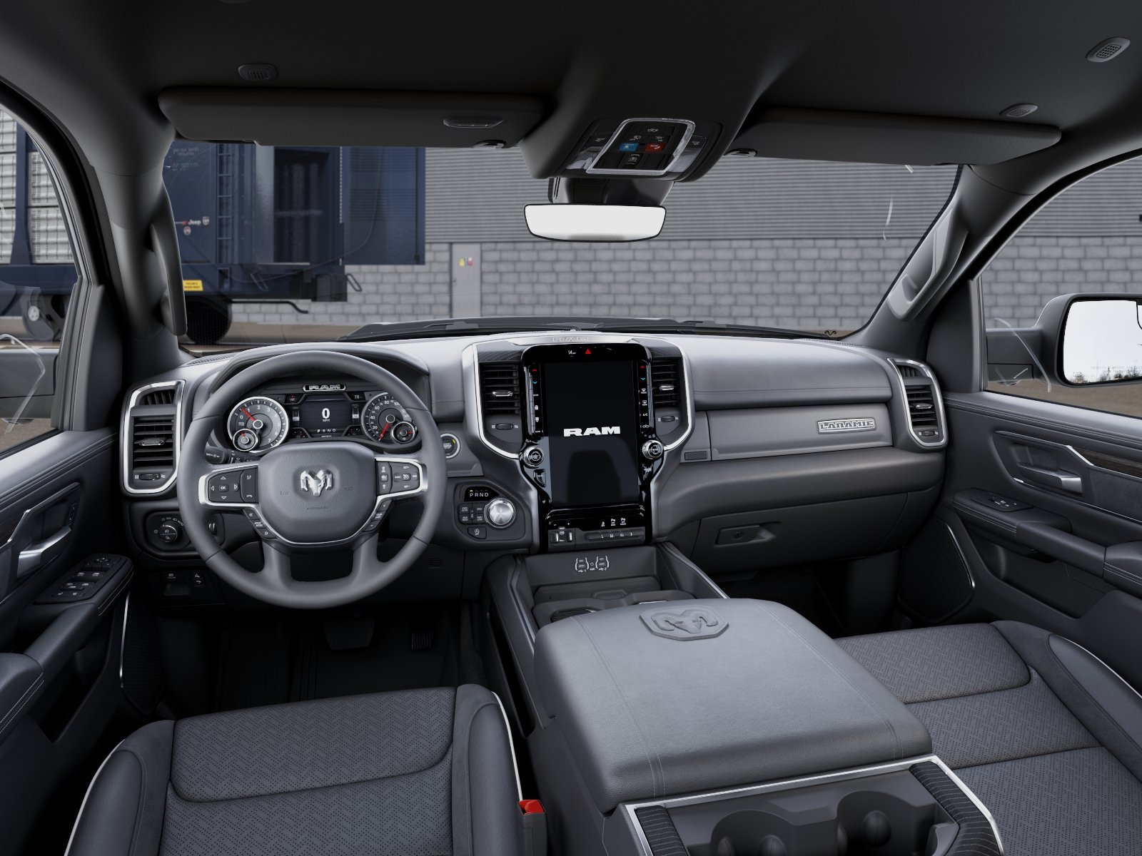 New 2026 Forged Blue Metallic Exterior Paint RAM Laramie image 8