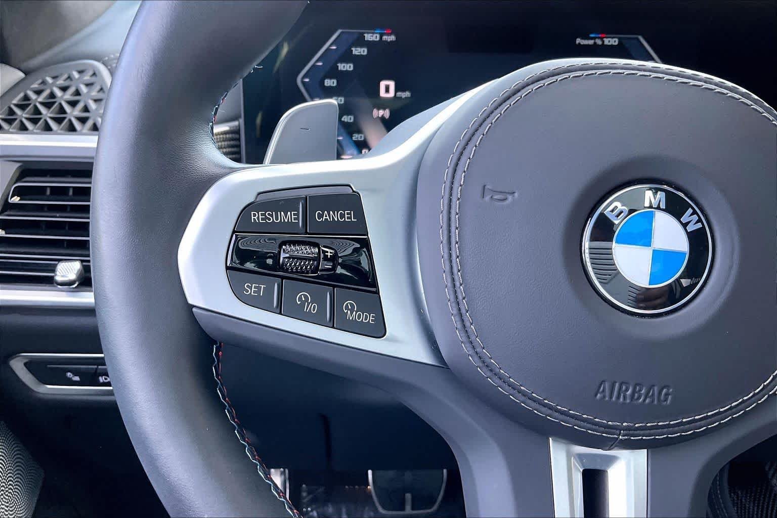 Used 2024 Frozen Pure Grey Metallic BMW M60i image 22