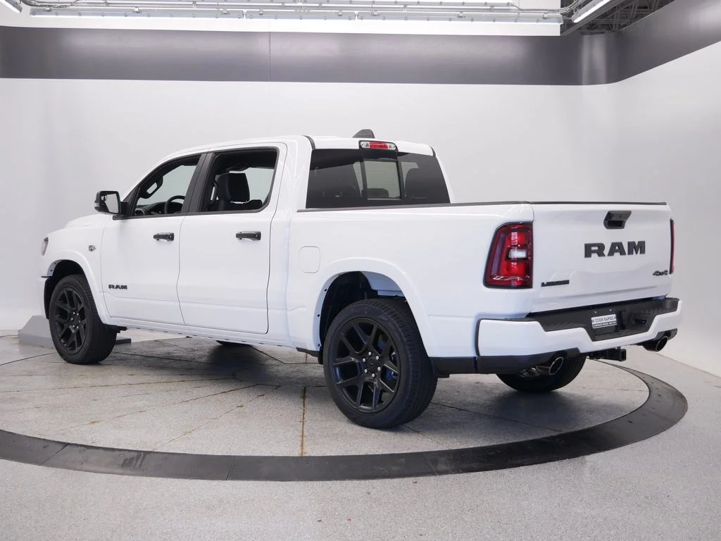 New 2026 Bright White Clear-Coat Exterior Paint Ram Laramie image 3