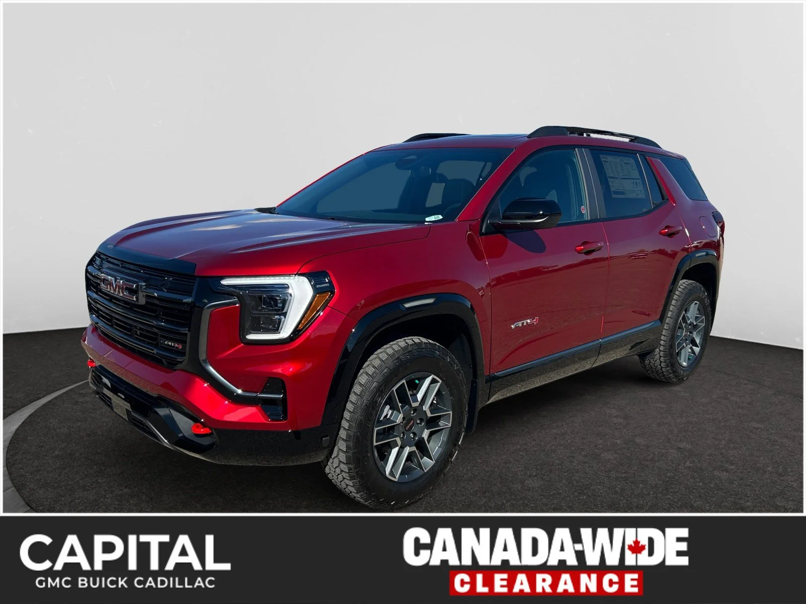 New 2027 Volcanic Red Tintcoat GMC AWD AT4 image 1
