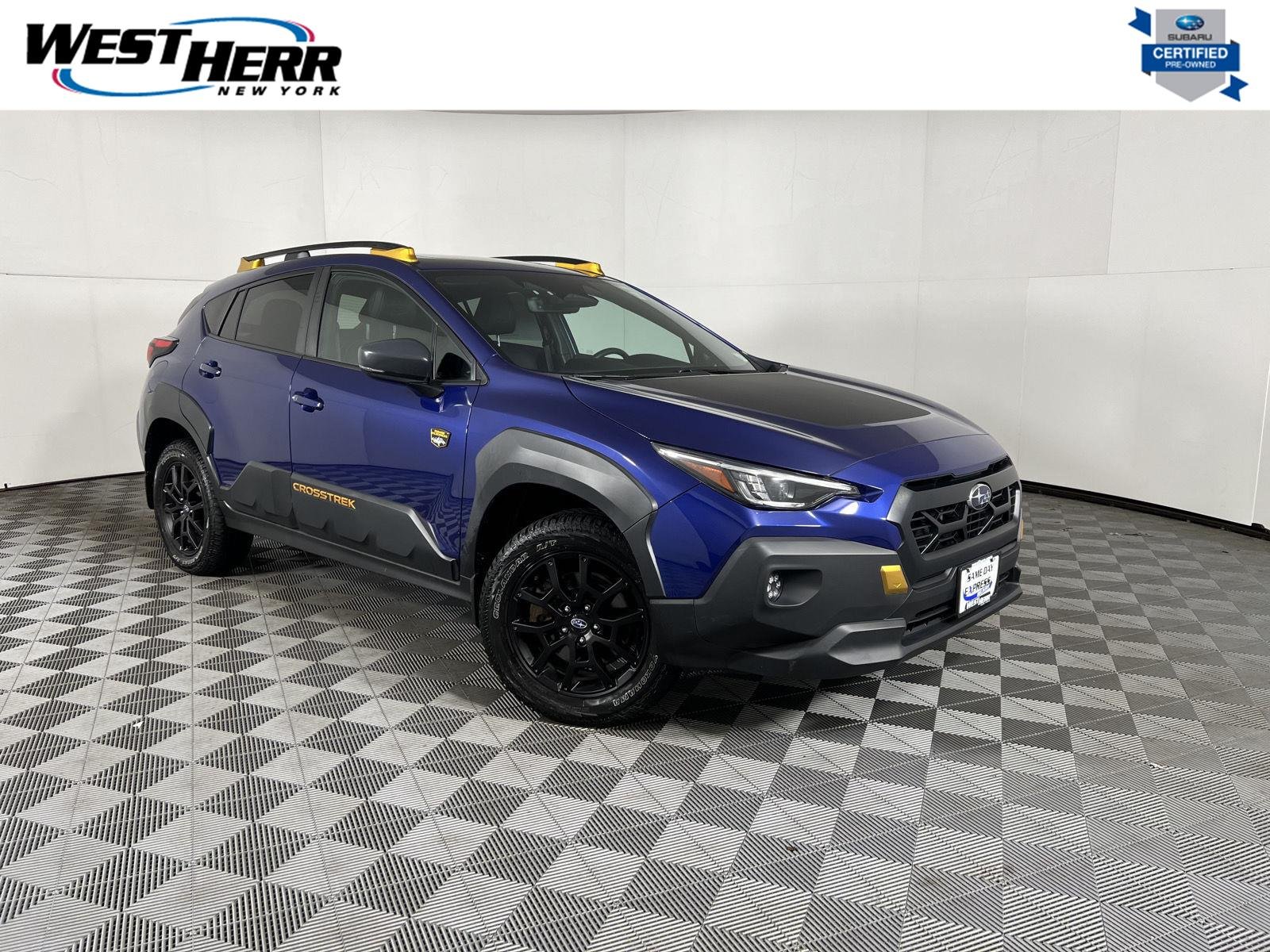Used 2024 Sapphire Blue Pearl Subaru Wilderness image 1