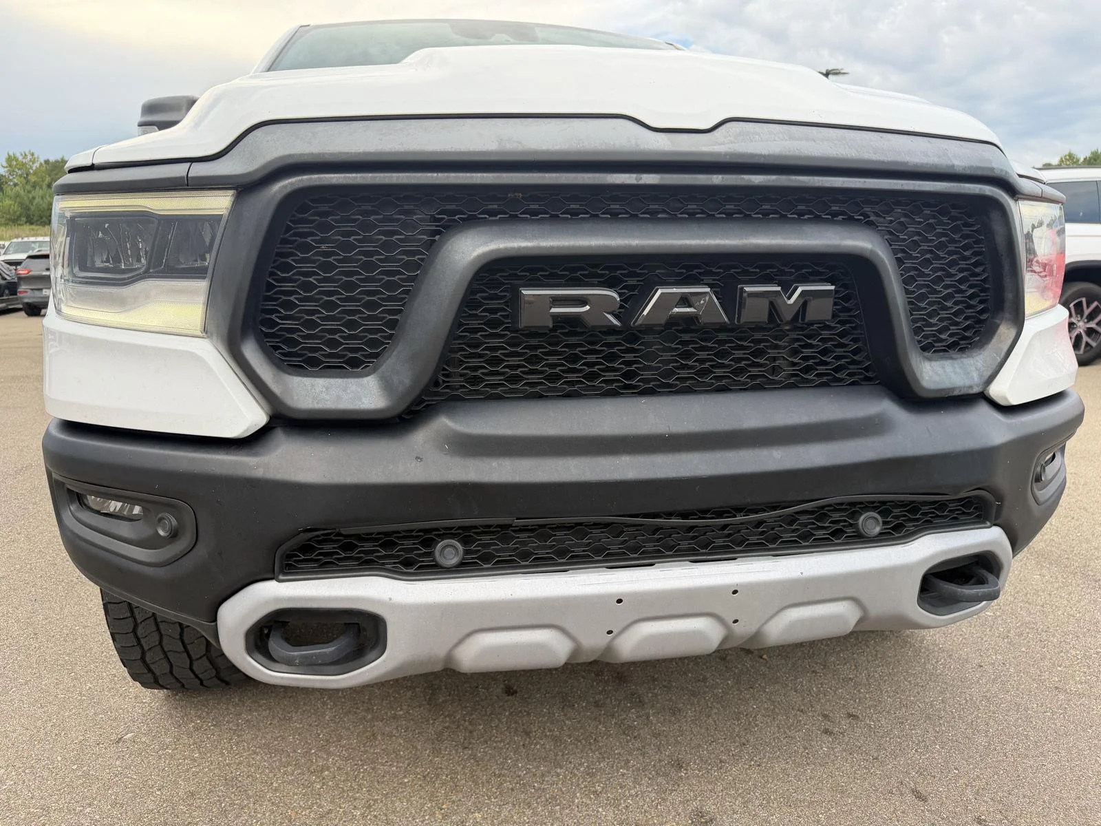Used 2021 Bright White Clearcoat Ram Rebel image 26