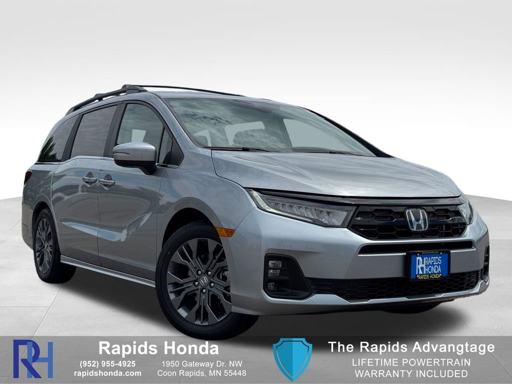 New 2026 Solar Silver Metallic Honda Touring image 1