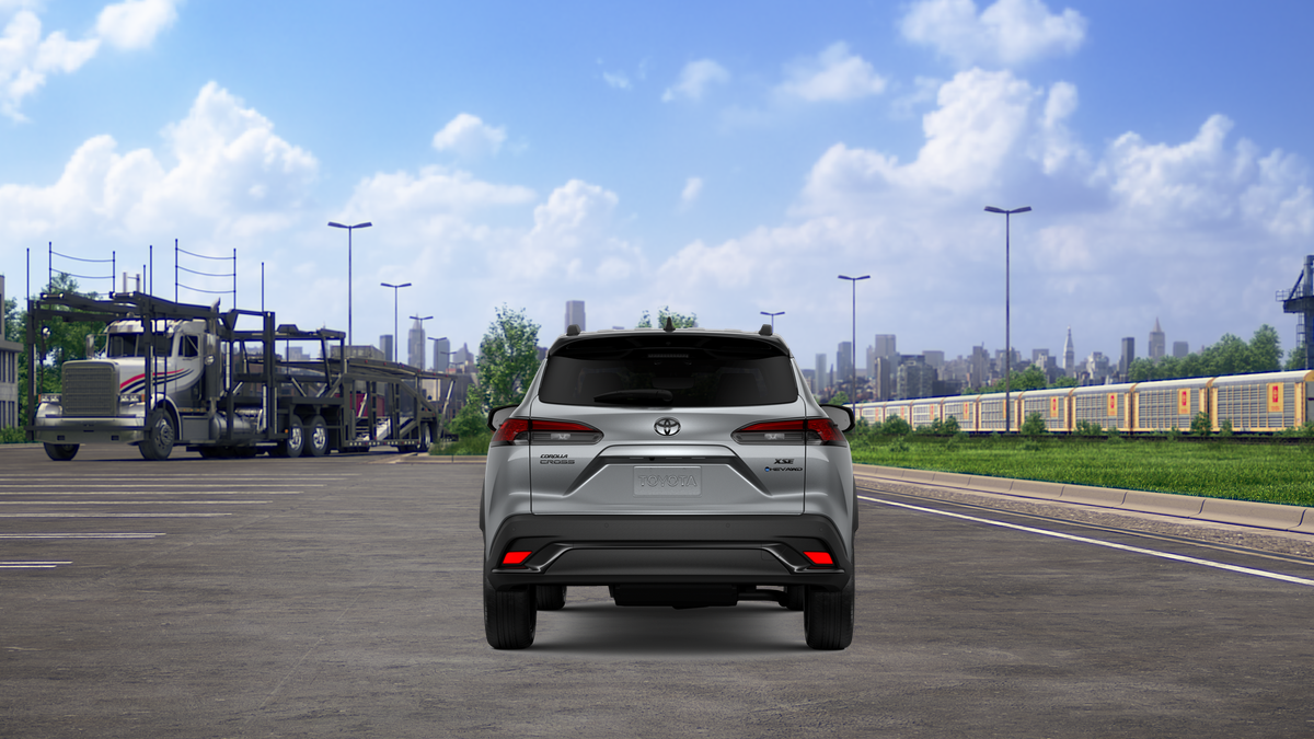New 2026 Sonic Silver with Jet Black roof Toyota Hybrid XSE image 8