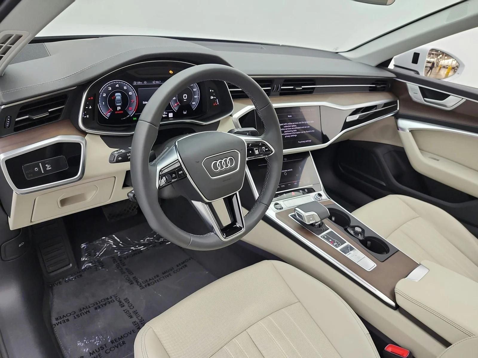 Used 2025 Glacier White Metallic Audi Premium image 9