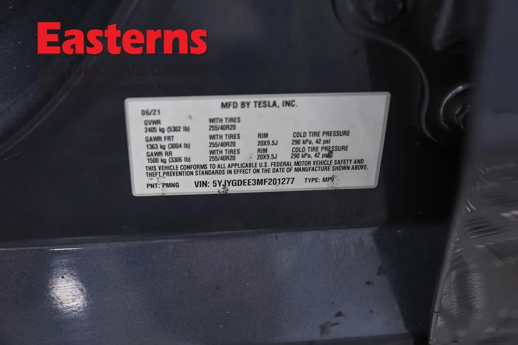 Used 2021 Gray Tesla Long Range image 29