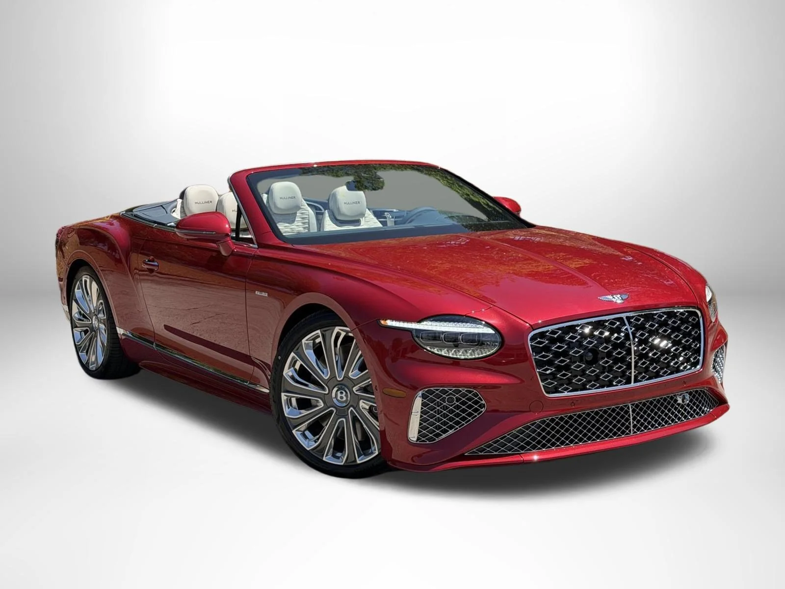 New 2026 Candy Red Bentley GT Convertible Speed image 1