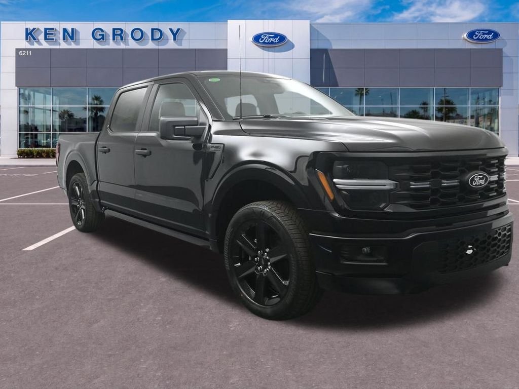 New 2026 Agate Black Metallic Ford STX image 1