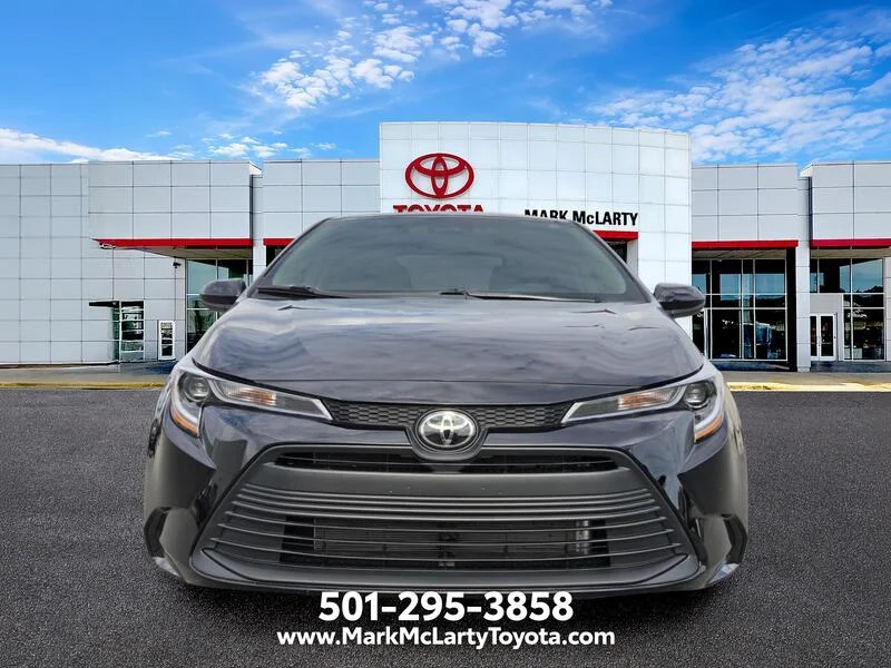 Used 2026 Midnight Black Metallic TOYOTA LE CVT image 8
