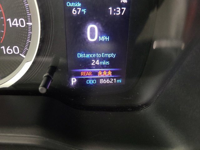 Used 2020 Blue Crush Metallic Toyota SE image 25