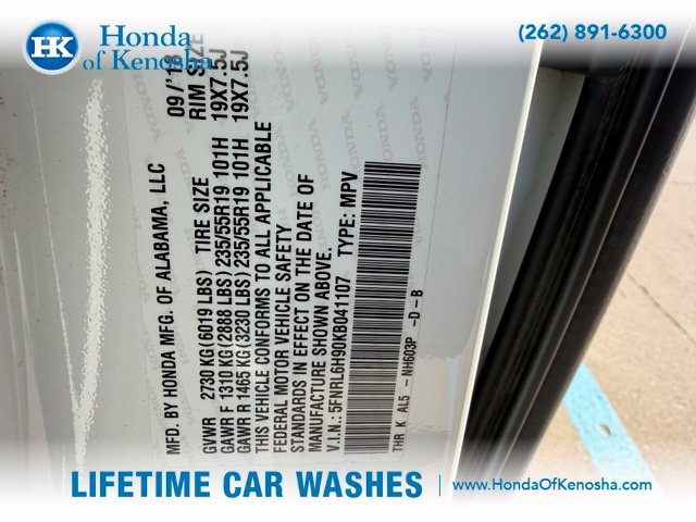 Used 2019 White Diamond Pearl Honda Elite image 4