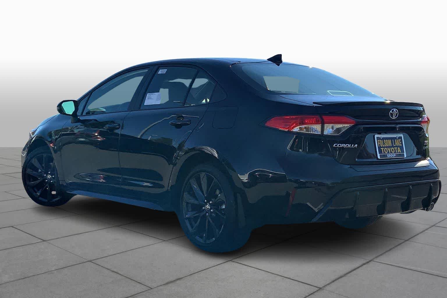 New 2026 Midnight Black Metallic Toyota Hybrid SE image 12