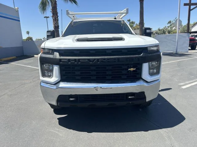 Used 2021 White Chevrolet Work Truck image 3
