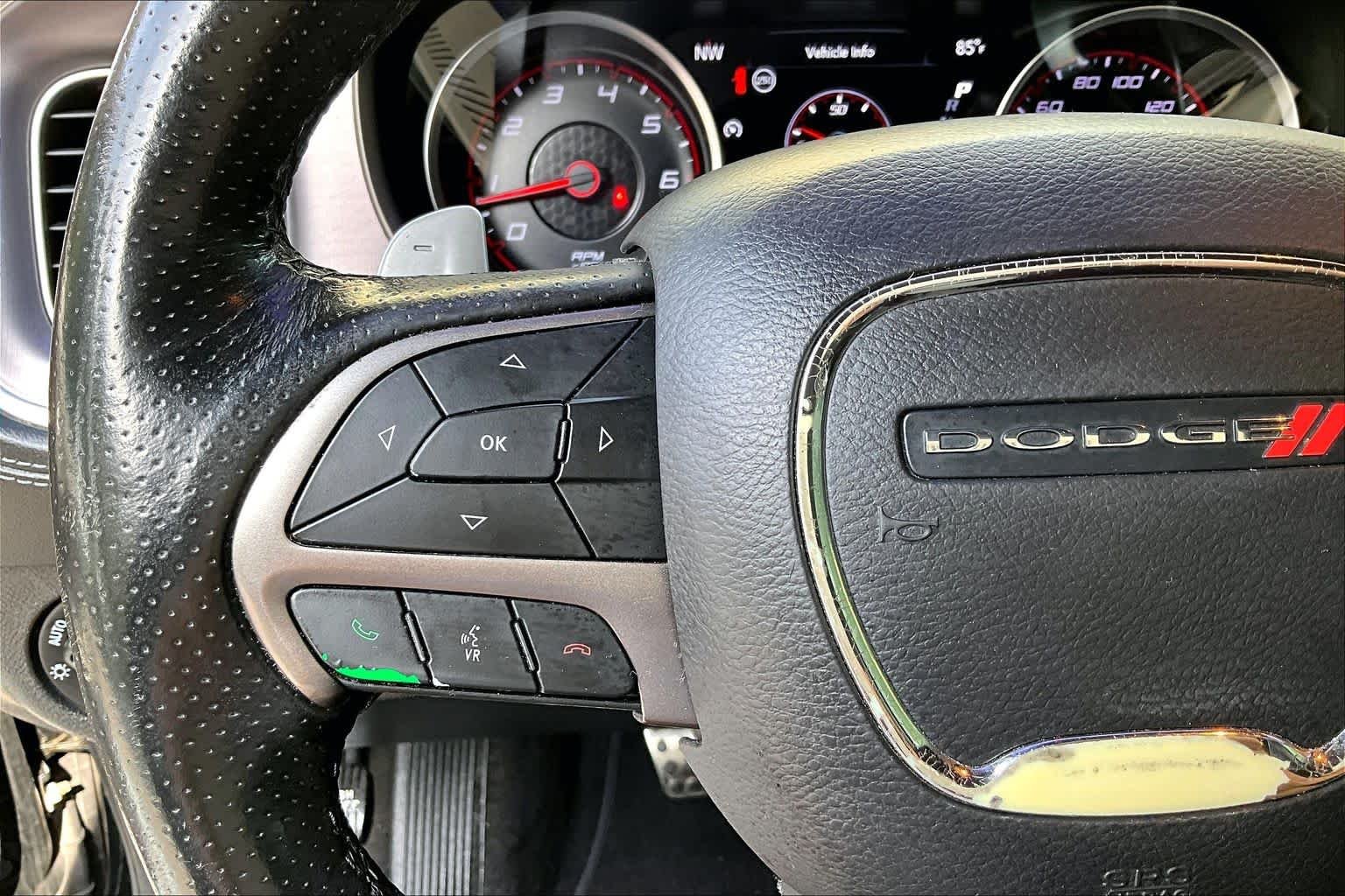 Used 2019 Pitch Black Clearcoat Dodge Scat Pack image 27