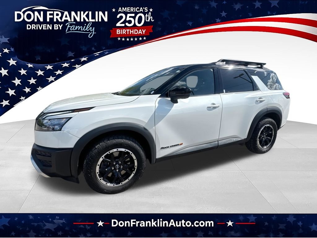 Used 2023 White Nissan Rock Creek image 1