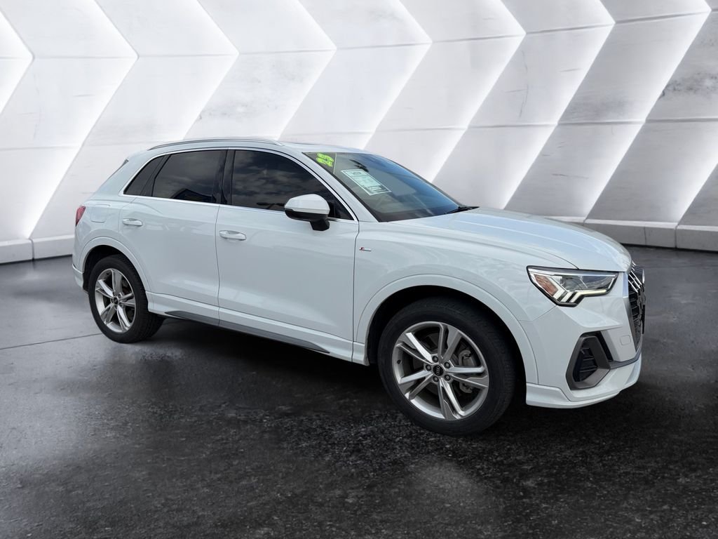 Used 2023 White Audi Premium Plus image 1