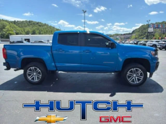 Used 2021 BRIGHT BLUE METALLIC Chevrolet 4WD Work Truck image 7