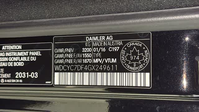 Used 2016  Mercedes-Benz AMG® G 63 image 13