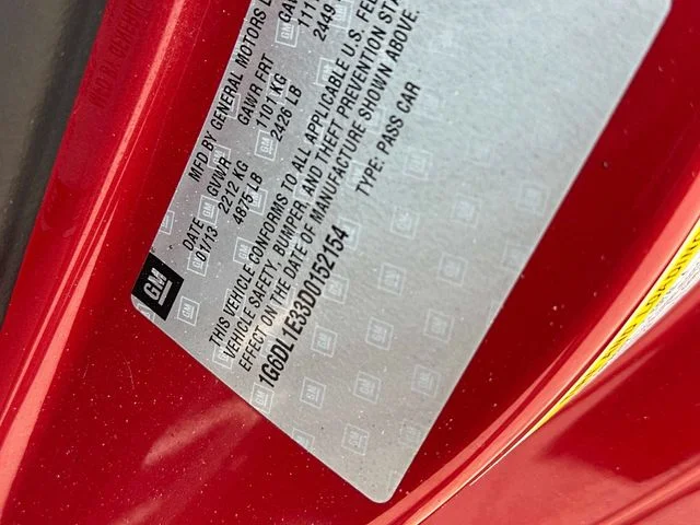 Used 2013 Red Cadillac Performance image 16