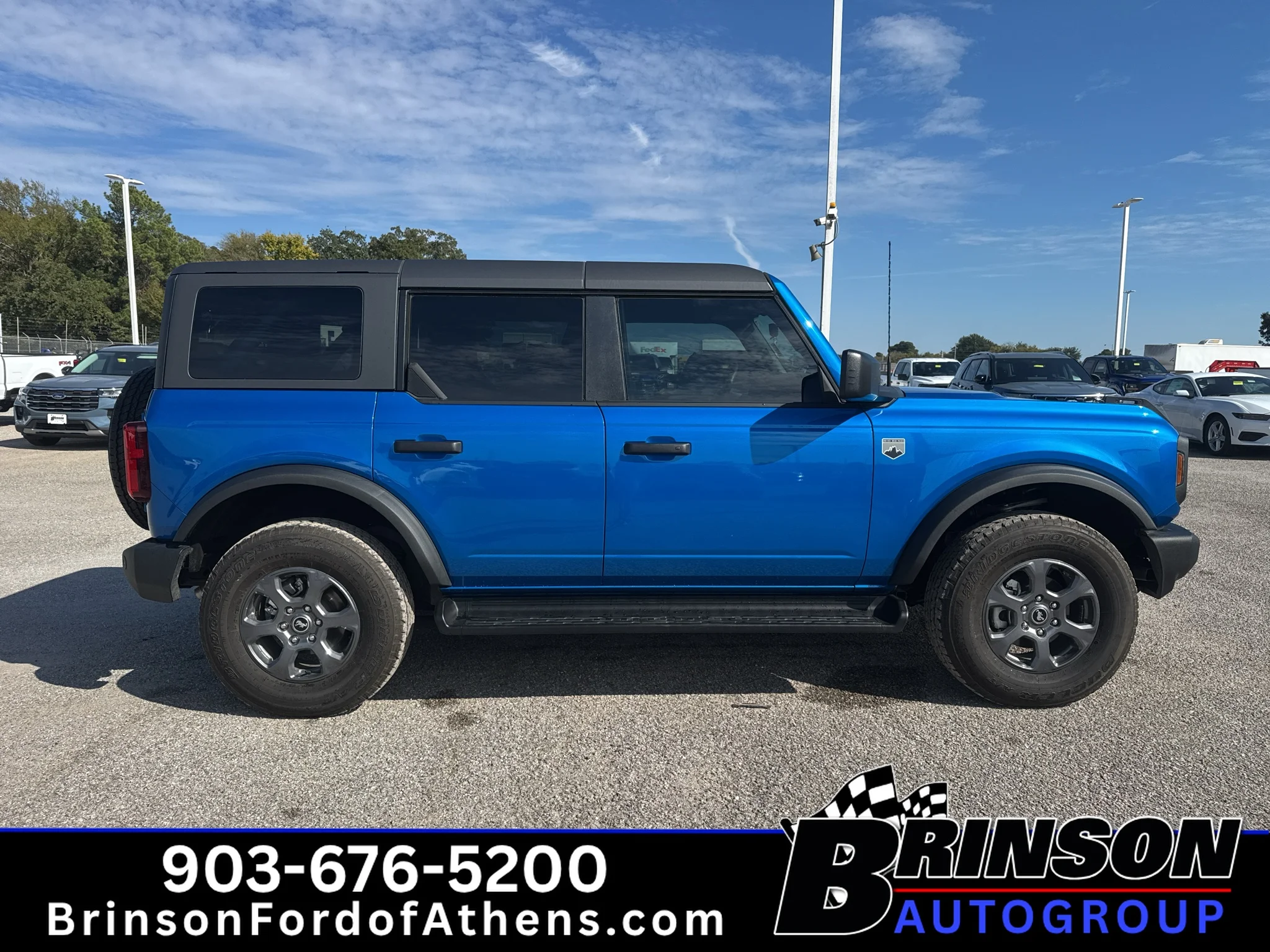 Used 2025 Velocity Blue Metallic Ford Big Bend image 4