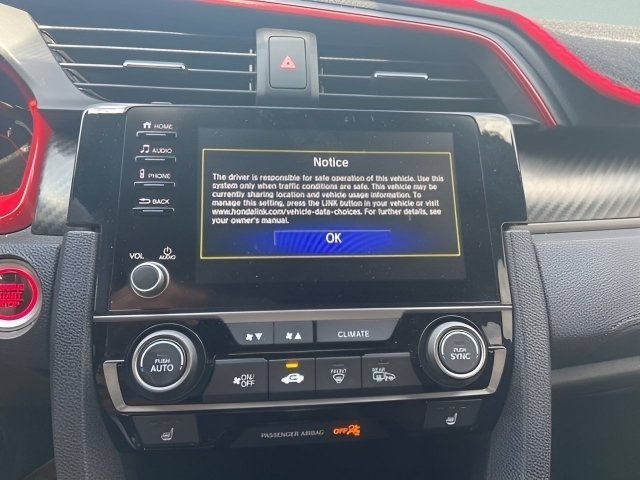 Used 2020 Aegean Blue Metallic Honda Si image 16