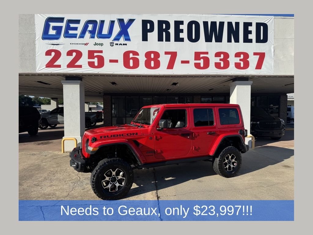 2018 Jeep Wrangler Unlimited Rubicon