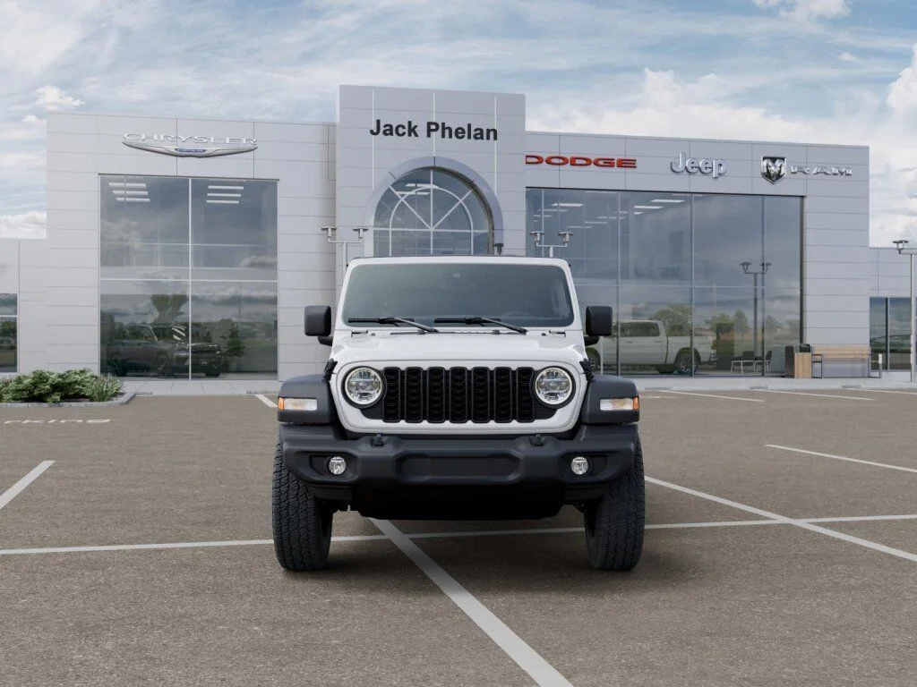 New 2026 Bright White Clearcoat Jeep Sport S image 6