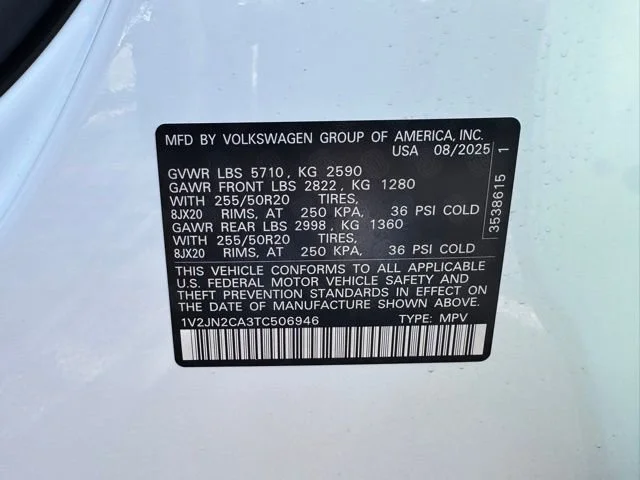 2026 Volkswagen Atlas SE w/Tech - Photo 24