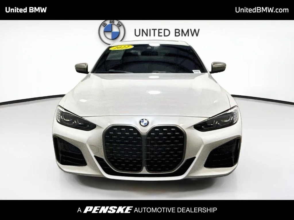 Used 2022 White Metallic BMW M440i image 2