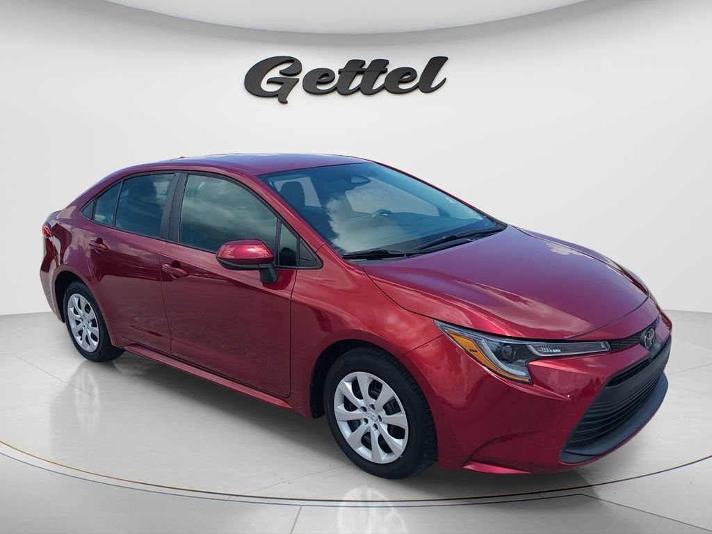 Used 2024 Red Toyota LE image 3