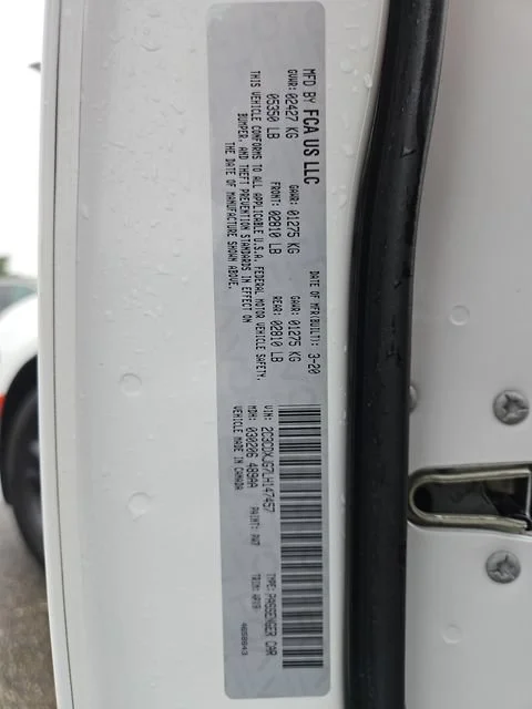 Used 2020 White Dodge SXT image 30