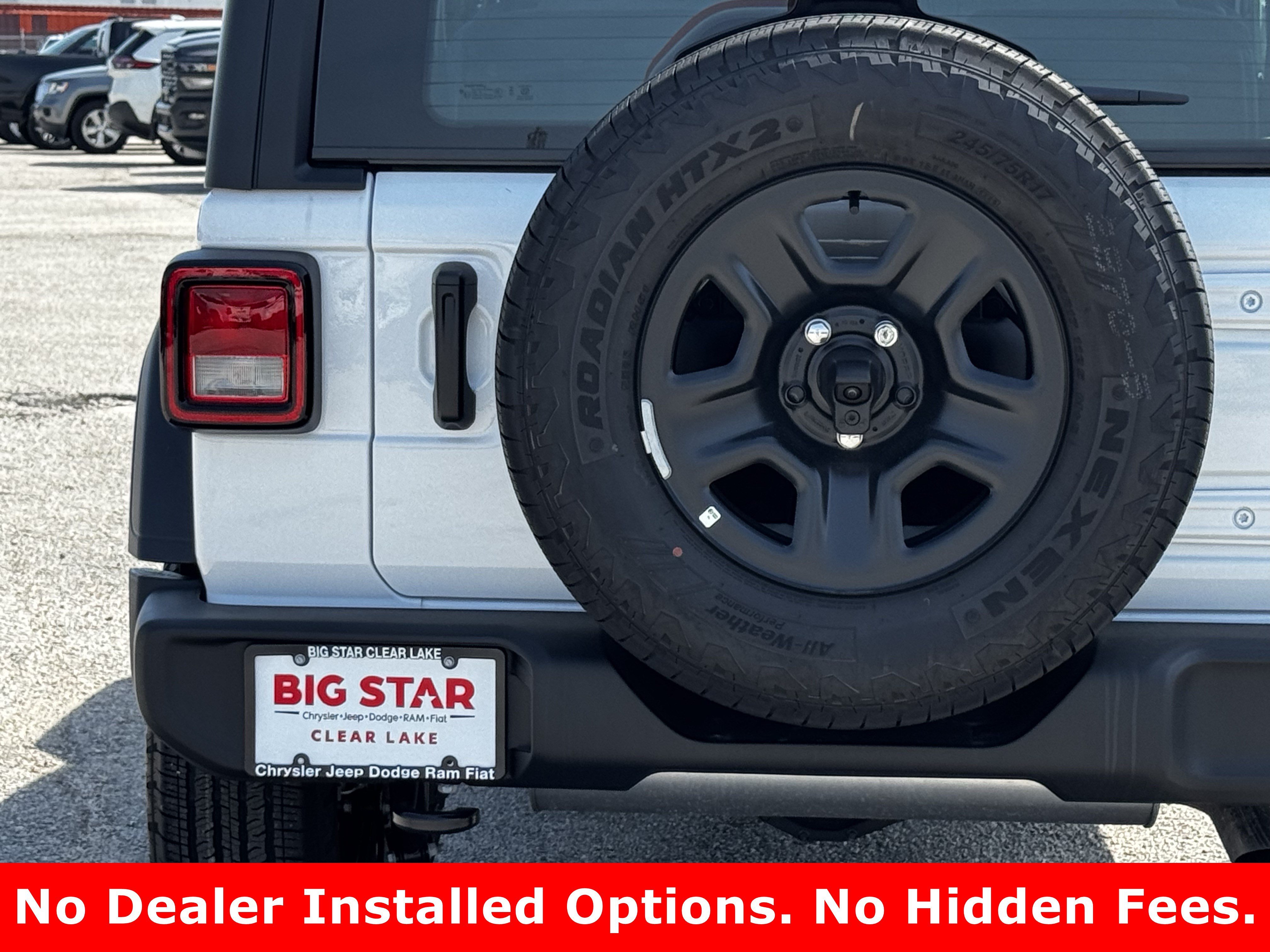 New 2026 Bright White Clear-Coat Exterior Paint Jeep Sport image 10