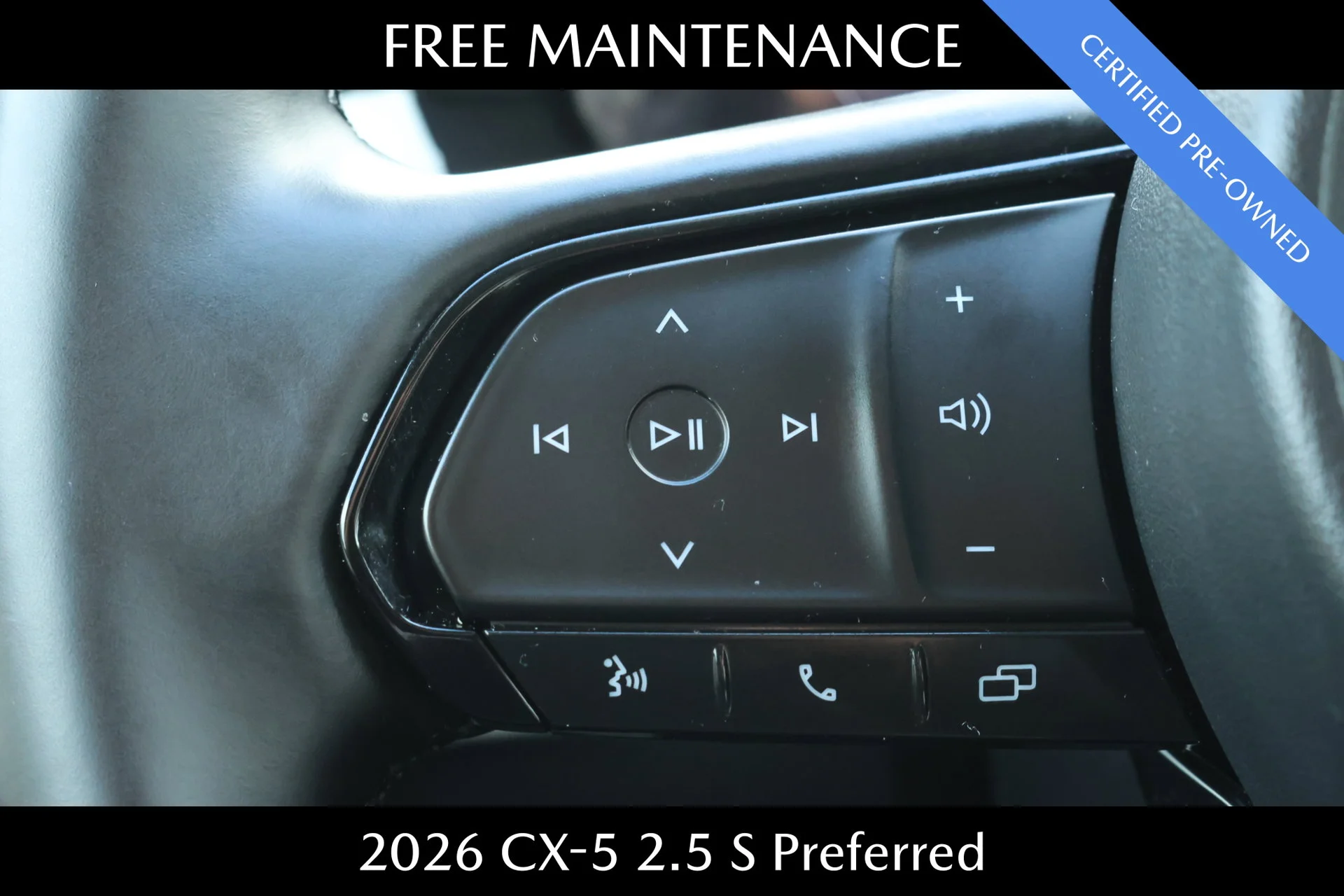 Certified Used 2026 White Mazda 2.5 S Preferred image 9