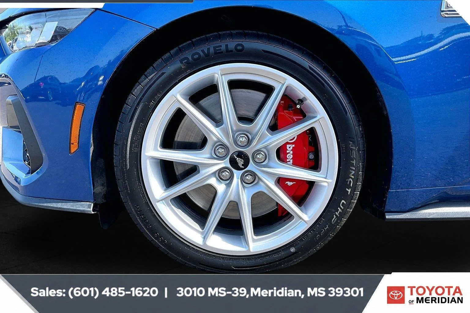 Used 2024 Atlas Blue Ford GT Premium image 7
