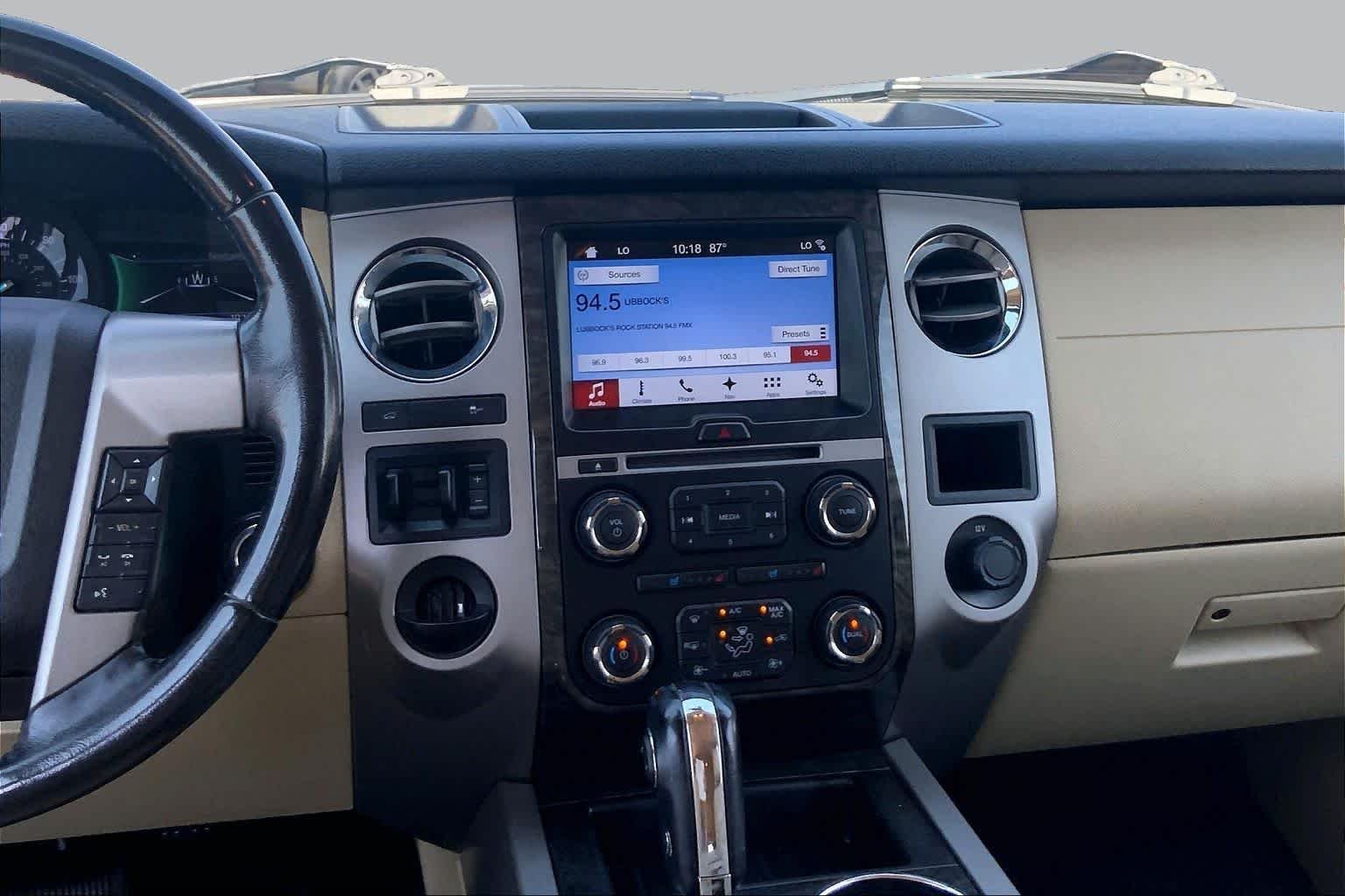 Used 2017 White Platinum Metallic Tri-Coat Ford Limited image 7