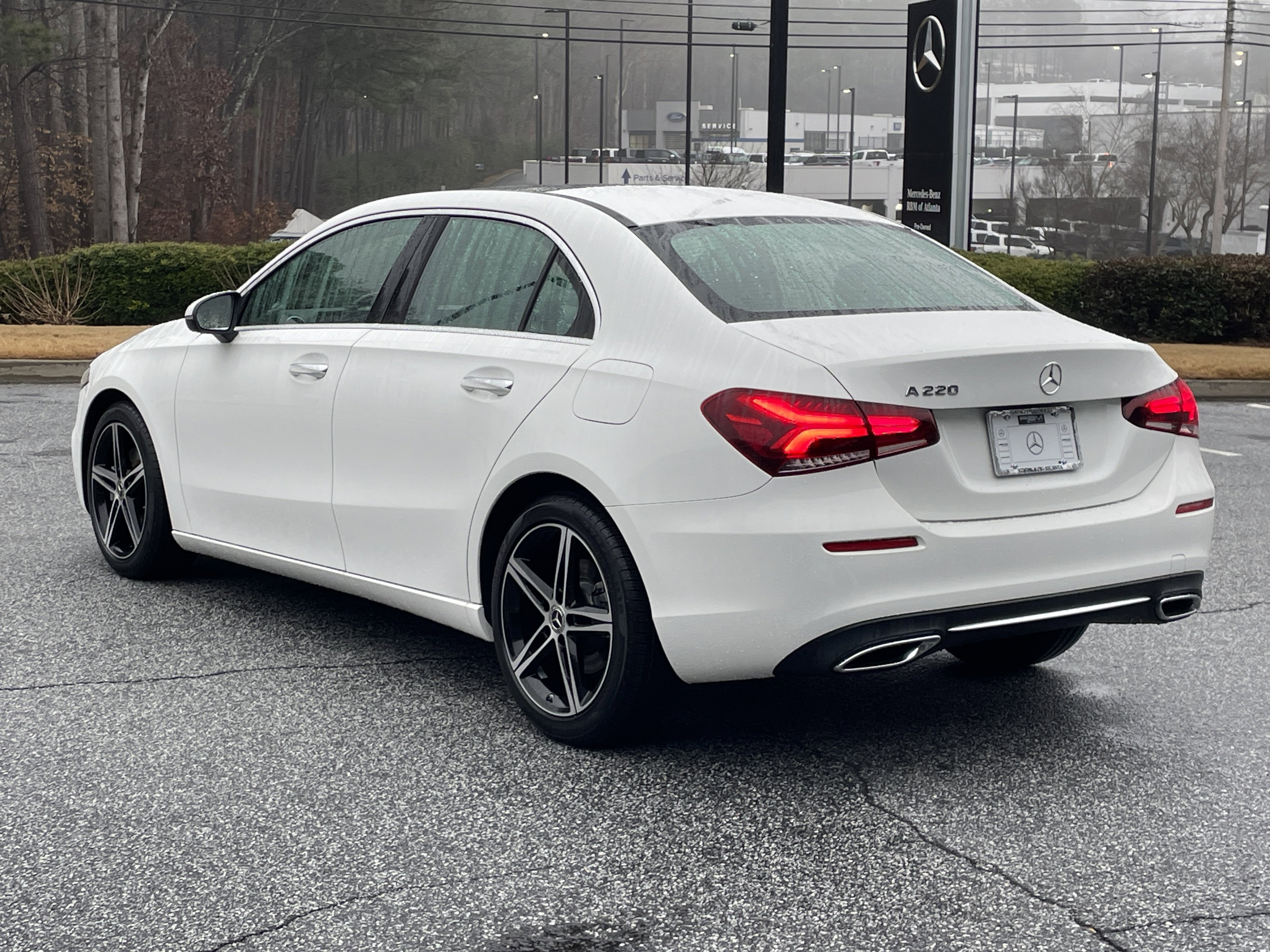 Certified Used 2022 Polar White Mercedes-Benz A 220 Sedan image 11
