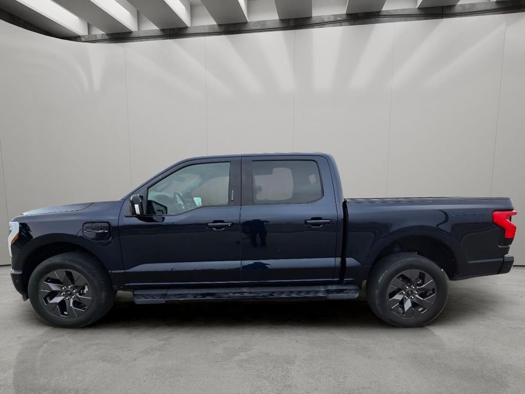 Used 2022 Antimatter Blue Metallic Ford LARIAT image 2